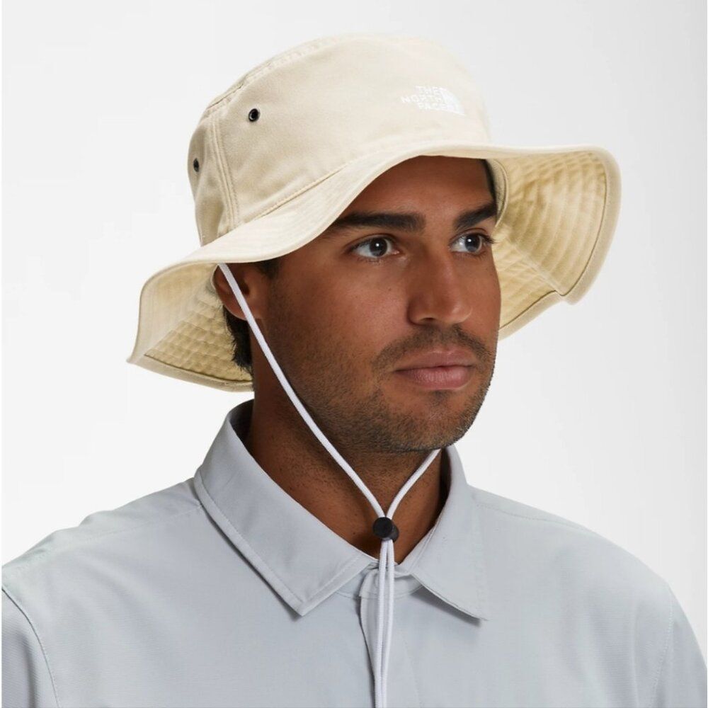 The North Face Unisex 66 Brimmer Hat Stone Khaki Small/Med